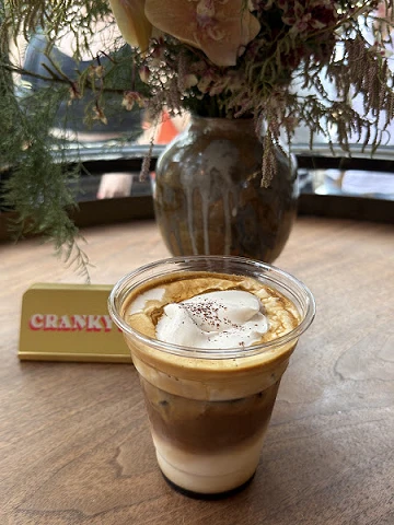 Iced Latte with Cream Topping